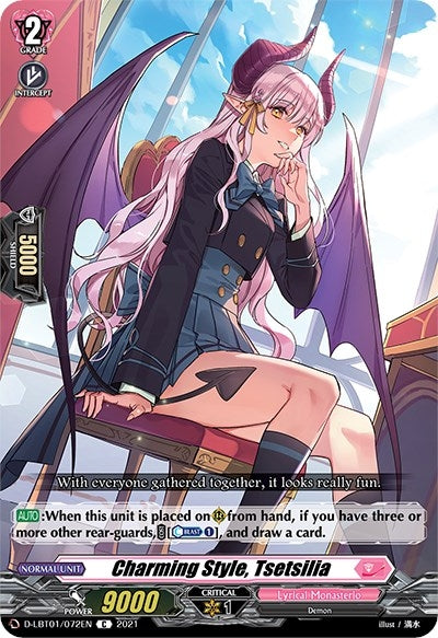 Image for Charming Style, Tsetsilia (D-LBT01: Lyrical Melody) (D-LBT01/072EN) - Cardfight Vanguard