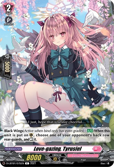 Image for Love-gazing, Tyrusiel (D-LBT01: Lyrical Melody) (D-LBT01/075EN) - Cardfight Vanguard
