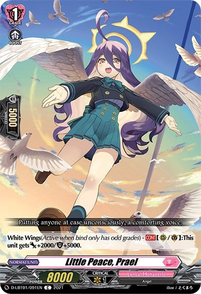 Image for Little Peace, Prael (D-LBT01: Lyrical Melody) (D-LBT01/091EN) - Cardfight Vanguard