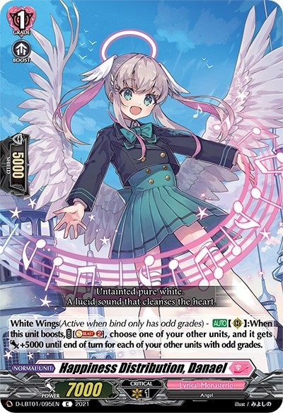 Image for Happiness Distribution, Danael (D-LBT01: Lyrical Melody) (D-LBT01/095EN) - Cardfight Vanguard