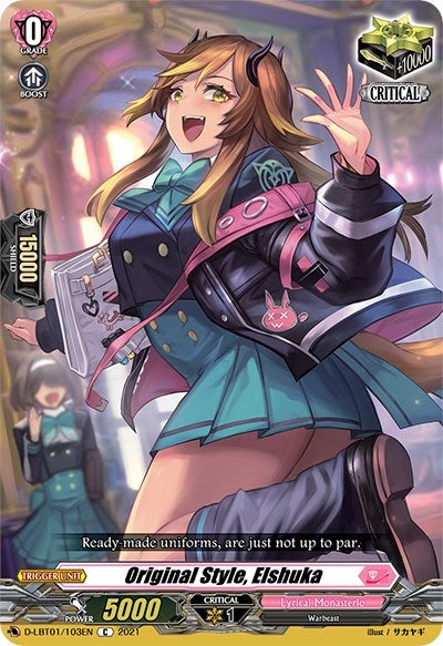 Image for Original Style, Elshuka (D-LBT01: Lyrical Melody) (D-LBT01/103EN) - Cardfight Vanguard
