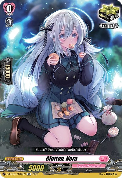 Image for Glutton, Nora (D-LBT01: Lyrical Melody) (D-LBT01/104EN) - Cardfight Vanguard