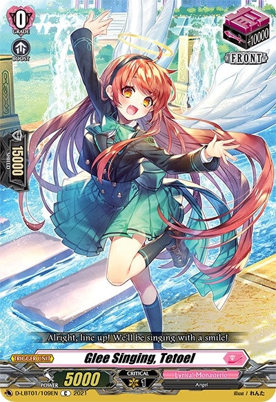 Image for Glee Singing, Tetoel (D-LBT01: Lyrical Melody) (D-LBT01/109EN) - Cardfight Vanguard