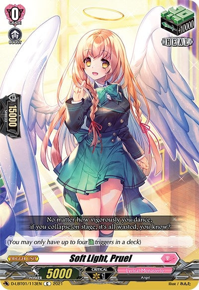 Image for Soft Light, Pruel (D-LBT01: Lyrical Melody) (D-LBT01/113EN) - Cardfight Vanguard