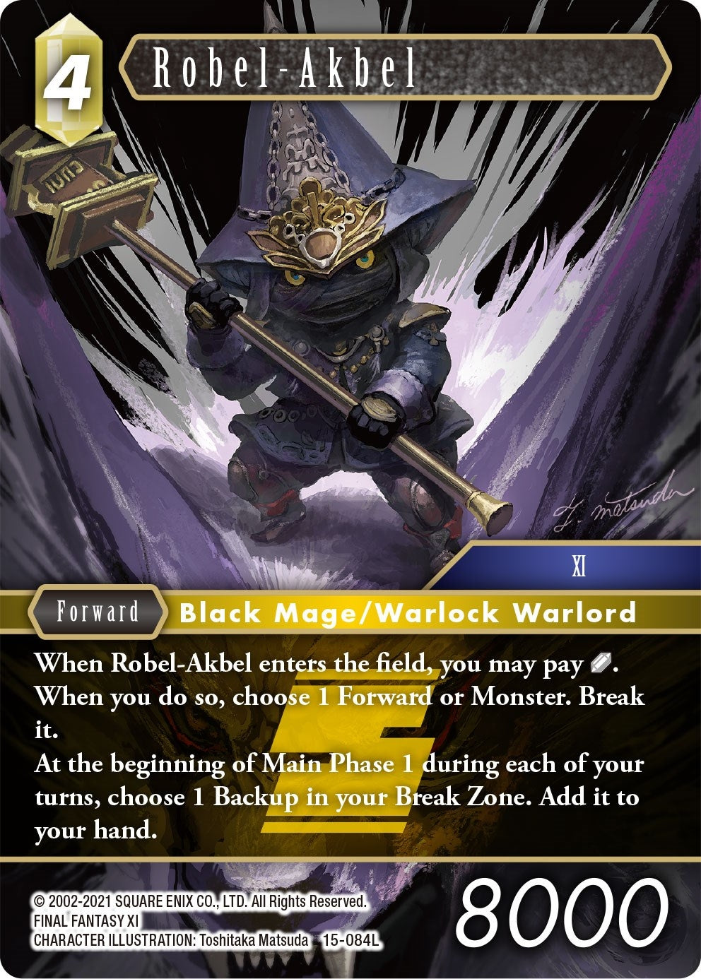 Image for Robel-Akbel (Crystal Dominion) (15-084L) - Final Fantasy TCG