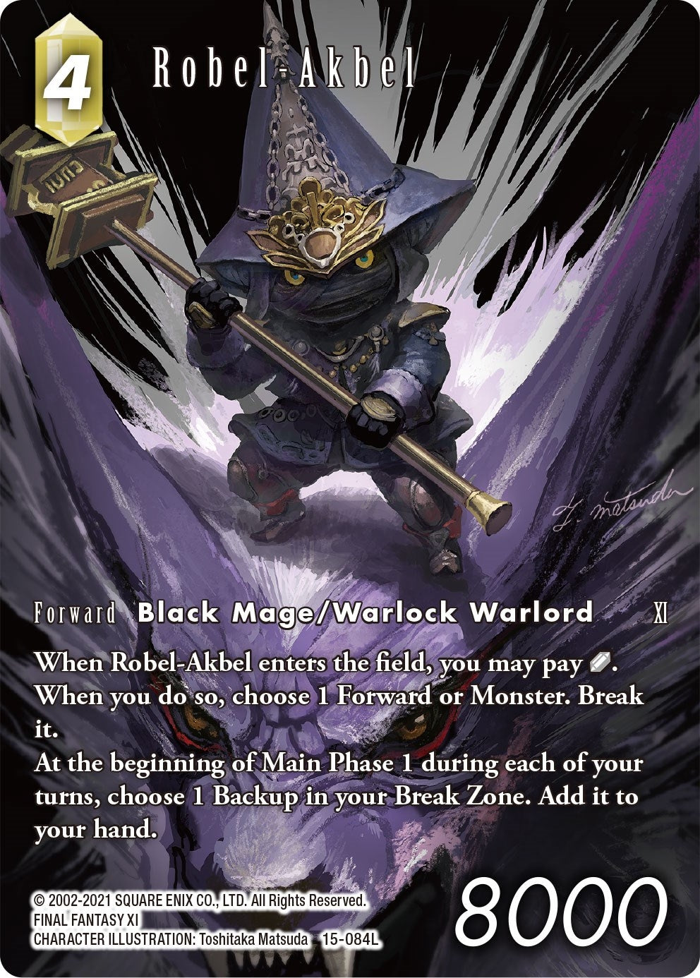 Image for Robel-Akbel (Full Art) (Crystal Dominion) (15-084L) - Final Fantasy TCG