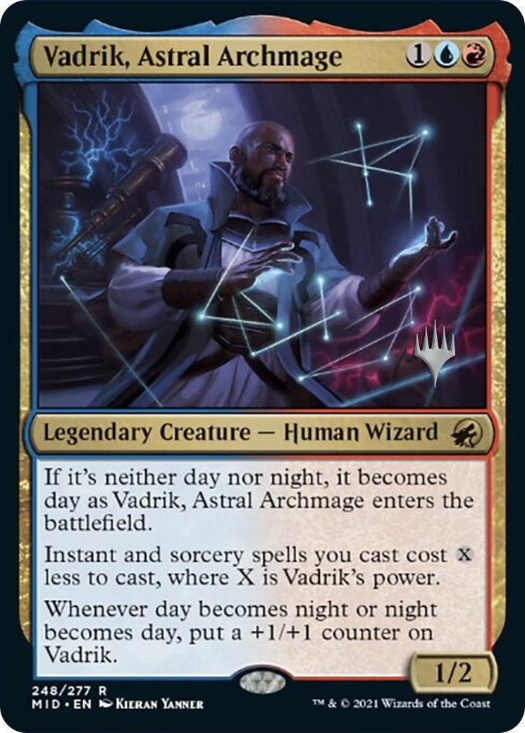 Image for Vadrik, Astral Archmage (Promo Pack: Innistrad: Midnight Hunt) (248) - Magic: The Gathering