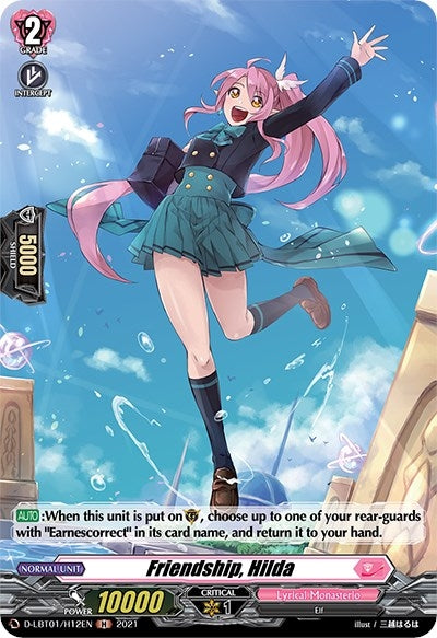Image for Friendship, Hilda (Holo) (D-LBT01: Lyrical Melody) (D-LBT01/H12EN) - Cardfight Vanguard