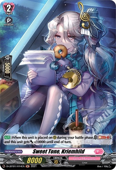 Image for Sweet Tone, Kriemhild (Holo) (D-LBT01: Lyrical Melody) (D-LBT01/H14EN) - Cardfight Vanguard
