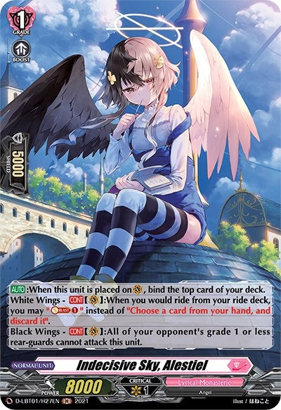 Image for Indecisive Sky, Alestiel (Holo) (D-LBT01: Lyrical Melody) (D-LBT01/H27EN) - Cardfight Vanguard