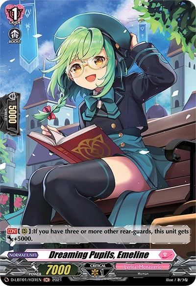Image for Dreaming Pupils, Emeline (Holo) (D-LBT01: Lyrical Melody) (D-LBT01/H31EN) - Cardfight Vanguard