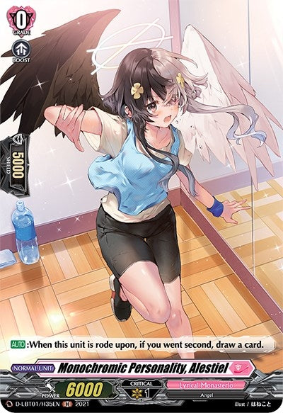Image for Monochromic Personality, Alestiel (Holo) (D-LBT01: Lyrical Melody) (D-LBT01/H35EN) - Cardfight Vanguard