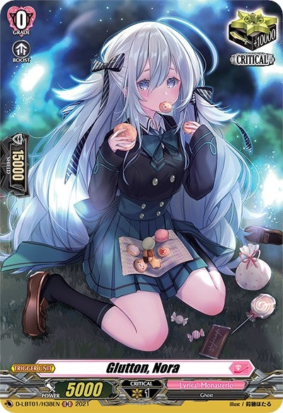 Image for Glutton, Nora (Holo) (D-LBT01: Lyrical Melody) (D-LBT01/H38EN) - Cardfight Vanguard