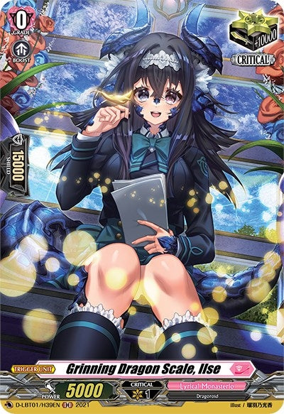 Image for Grinning Dragon Scale, Ilse (Holo) (D-LBT01: Lyrical Melody) (D-LBT01/H39EN) - Cardfight Vanguard