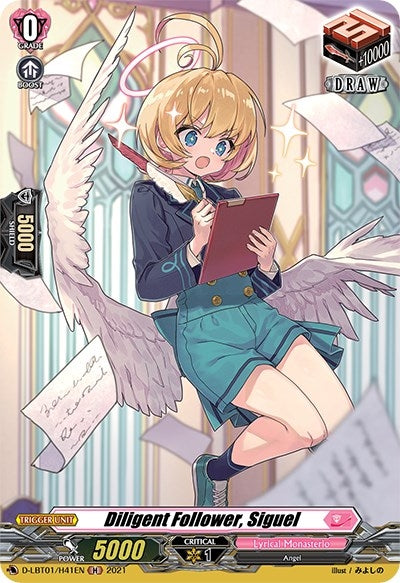Image for Diligent Follower, Siguel (Holo) (D-LBT01: Lyrical Melody) (D-LBT01/H41EN) - Cardfight Vanguard