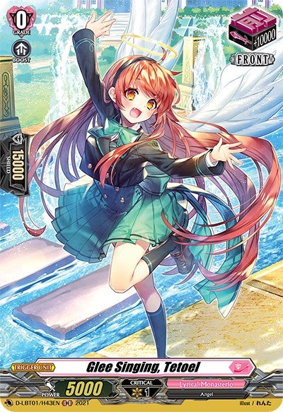 Image for Glee Singing, Tetoel (Holo) (D-LBT01: Lyrical Melody) (D-LBT01/H43EN) - Cardfight Vanguard
