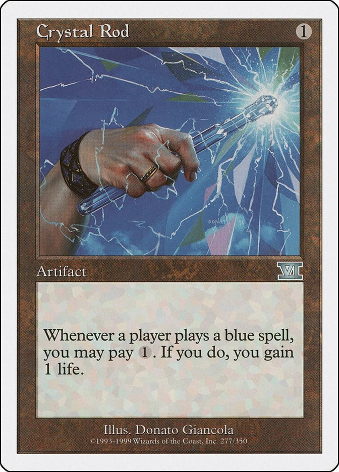 Image for Crystal Rod (Classic Sixth Edition) (277) - Magic: The Gathering