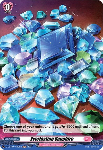 Image for Everlasting Sapphire (Holo) (D-LBT01: Lyrical Melody) (D-LBT01/H49EN) - Cardfight Vanguard