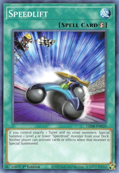 Image for Speedlift (Legendary Duelists: Synchro Storm) (LED8-EN020) - YuGiOh