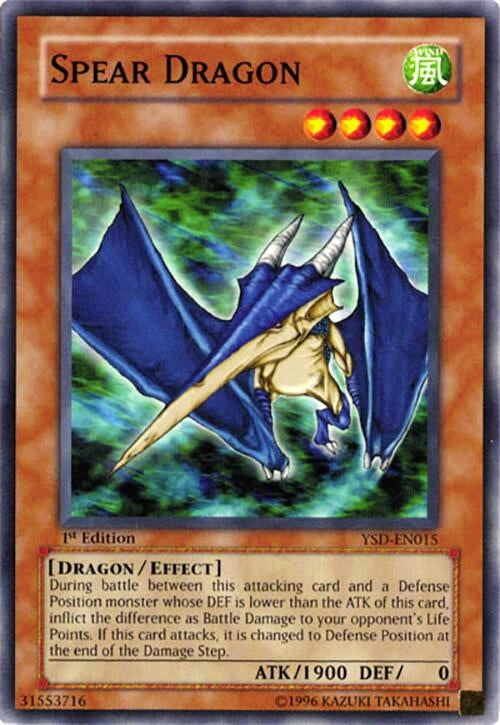 Image for Spear Dragon (Starter Deck 2006) (YSD-EN015) - YuGiOh