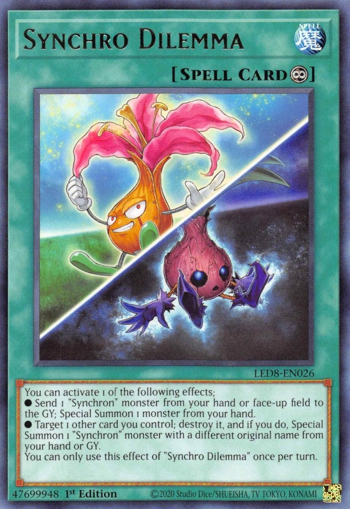 Image for Synchro Dilemma (Legendary Duelists: Synchro Storm) (LED8-EN026) - YuGiOh