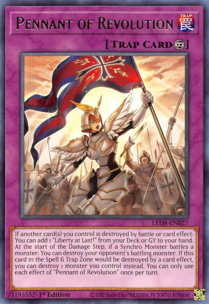 Image for Pennant of Revolution (Legendary Duelists: Synchro Storm) (LED8-EN027) - YuGiOh