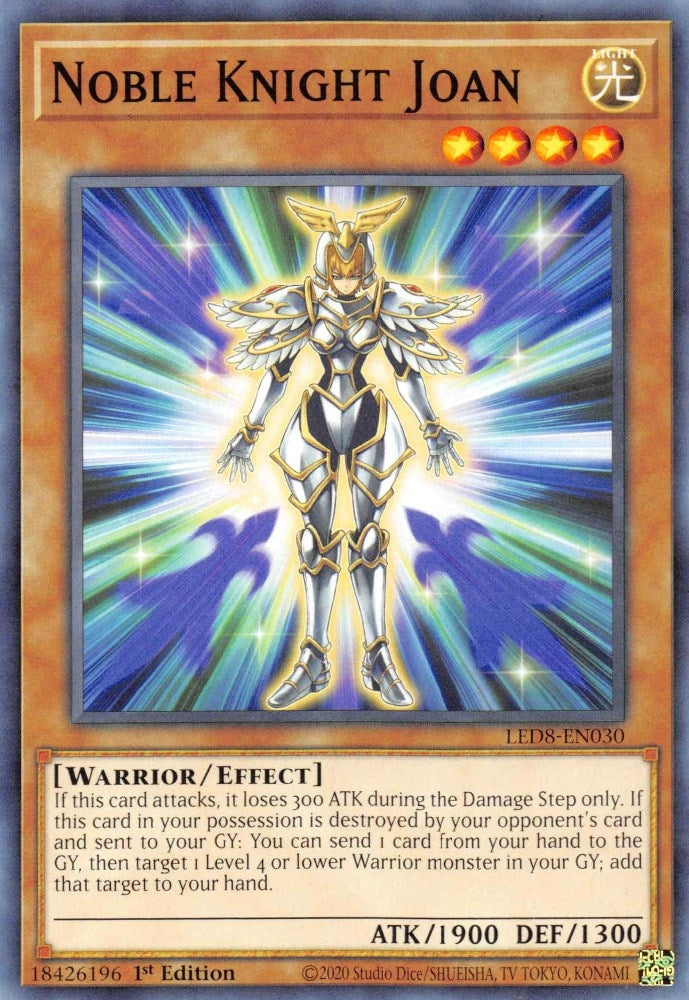 Image for Noble Knight Joan (Legendary Duelists: Synchro Storm) (LED8-EN030) - YuGiOh