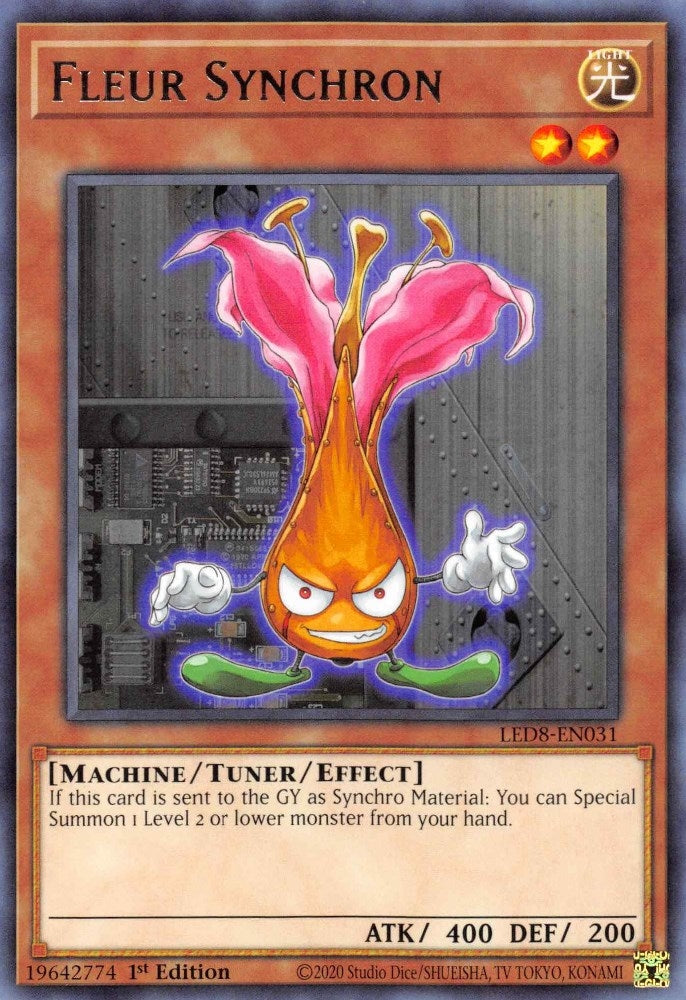 Image for Fleur Synchron (Legendary Duelists: Synchro Storm) (LED8-EN031) - YuGiOh