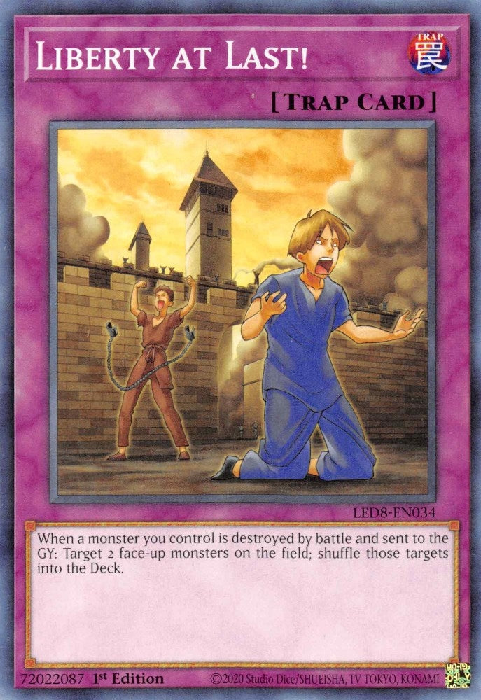 Image for Liberty at Last! (Legendary Duelists: Synchro Storm) (LED8-EN034) - YuGiOh