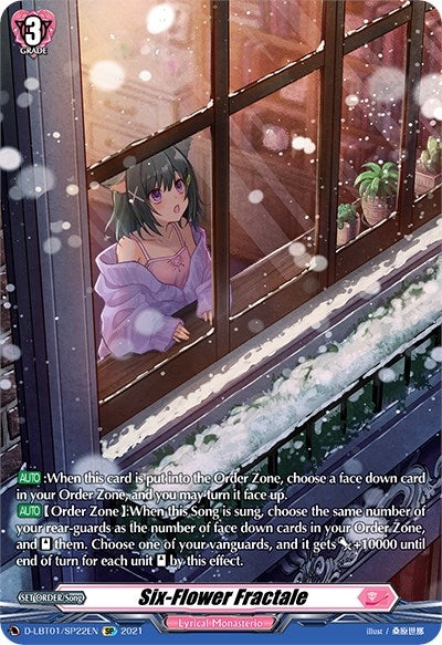 Image for Six-Flower Fractale (SP) (D-LBT01: Lyrical Melody) (D-LBT01/SP22EN) - Cardfight Vanguard