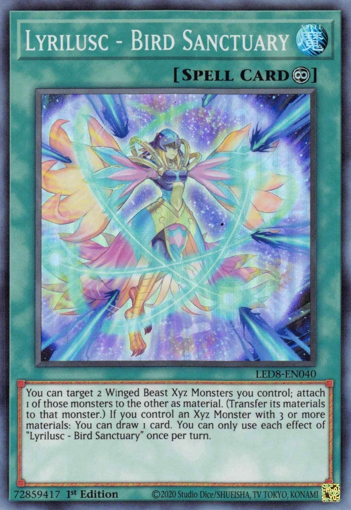 Image for Lyrilusc - Bird Sanctuary (Legendary Duelists: Synchro Storm) (LED8-EN040) - YuGiOh