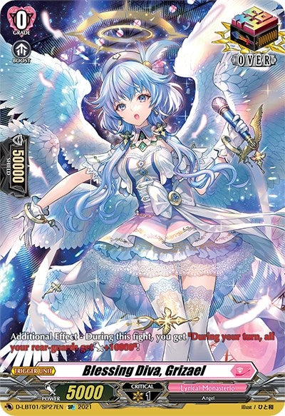 Image for Blessing Diva, Grizael (SP) (D-LBT01: Lyrical Melody) (D-LBT01/SP27EN) - Cardfight Vanguard