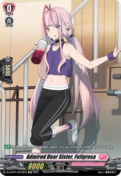 Image for Admired Dear Sister, Feltyrosa (SP) (D-LBT01: Lyrical Melody) (D-LBT01/SP36EN) - Cardfight Vanguard