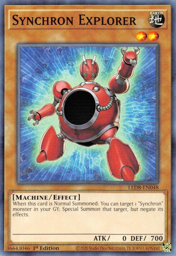 Image for Synchron Explorer (Legendary Duelists: Synchro Storm) (LED8-EN048) - YuGiOh