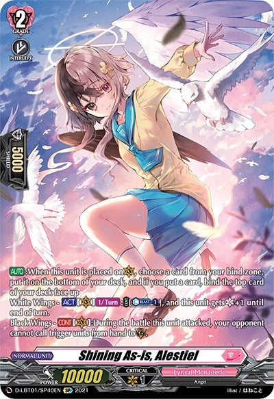 Image for Shining As-is, Alestiel (SP) (D-LBT01: Lyrical Melody) (D-LBT01/SP40EN) - Cardfight Vanguard