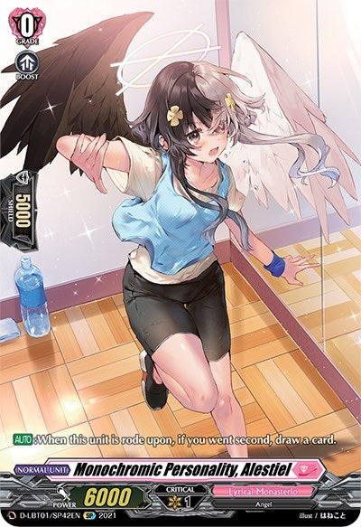 Image for Monochromic Personality, Alestiel (SP) (D-LBT01: Lyrical Melody) (D-LBT01/SP42EN) - Cardfight Vanguard