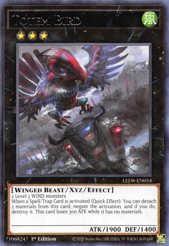 Image for Totem Bird (Legendary Duelists: Synchro Storm) (LED8-EN054) - YuGiOh