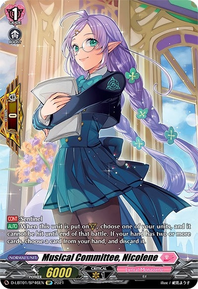 Image for Musical Committee, Nicolene (SP) (D-LBT01: Lyrical Melody) (D-LBT01/SP46EN) - Cardfight Vanguard