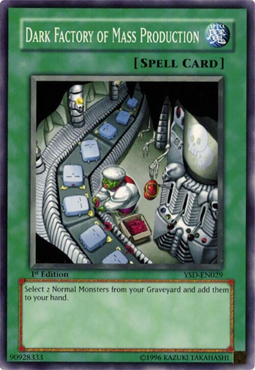 Image for Dark Factory of Mass Production (Starter Deck 2006) (YSD-EN029) - YuGiOh
