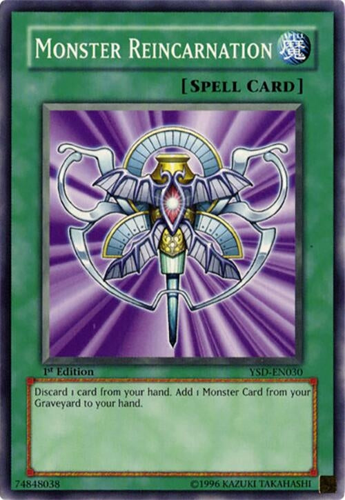 Image for Monster Reincarnation (Starter Deck 2006) (YSD-EN030) - YuGiOh
