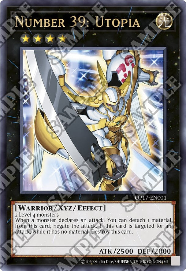 Image for Number 39: Utopia (UTR) (OTS Tournament Pack 17) (OP17-EN001) - YuGiOh