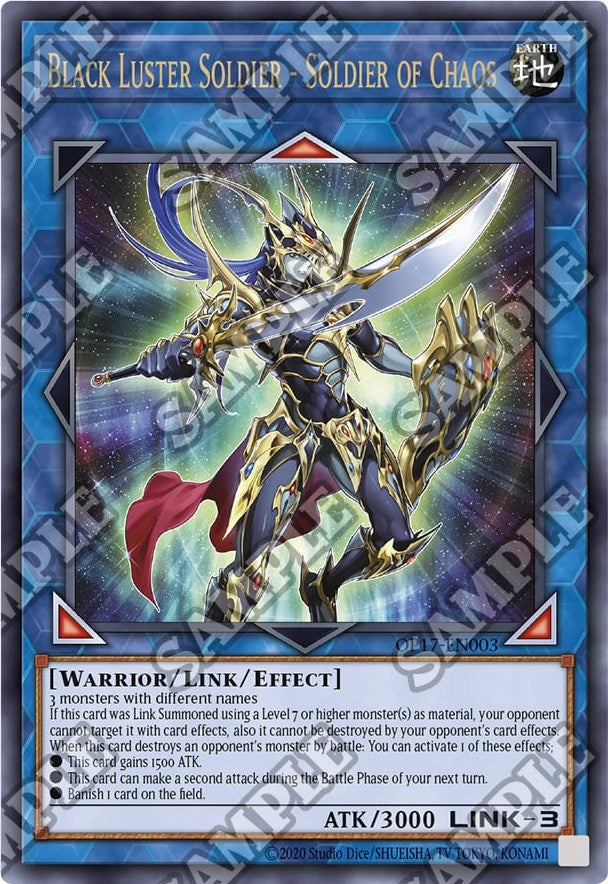 Image for Black Luster Soldier - Soldier of Chaos (UTR) (OTS Tournament Pack 17) (OP17-EN003) - YuGiOh