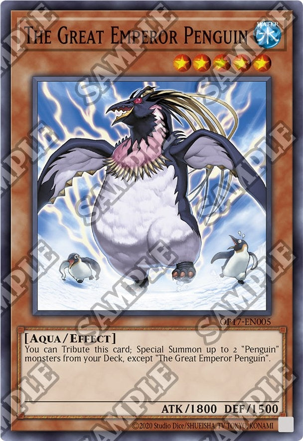 Image for The Great Emperor Penguin (OTS Tournament Pack 17) (OP17-EN005) - YuGiOh
