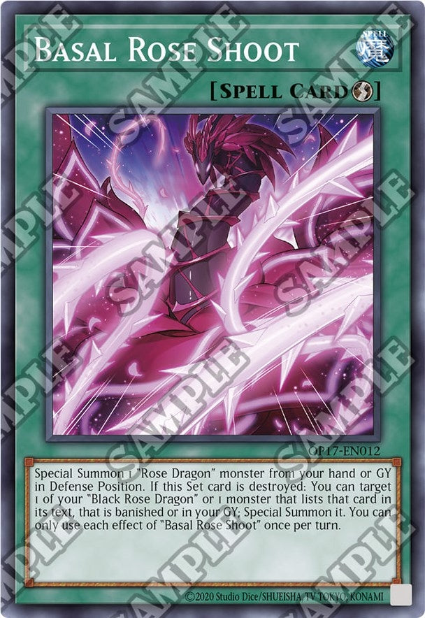 Image for Basal Rose Shoot (OTS Tournament Pack 17) (OP17-EN012) - YuGiOh