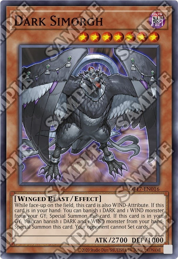 Image for Dark Simorgh (OTS Tournament Pack 17) (OP17-EN016) - YuGiOh