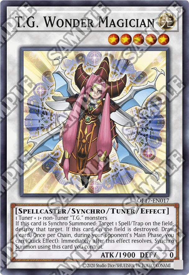 Image for T.G. Wonder Magician (OTS Tournament Pack 17) (OP17-EN017) - YuGiOh