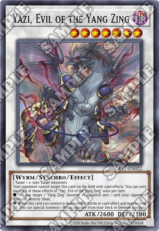 Image for Yazi, Evil of the Yang Zing (OTS Tournament Pack 17) (OP17-EN022) - YuGiOh