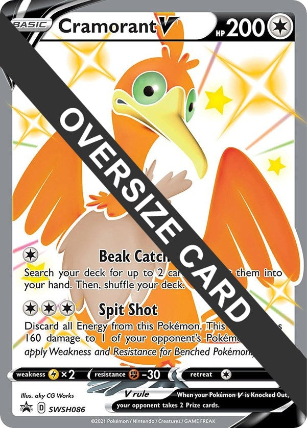 Image for Cramorant V - SWSH086 (Jumbo Cards) (SWSH086) - Pokemon