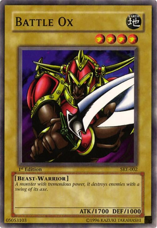 Image for Battle Ox (Starter Deck: Kaiba Evolution) (SKE-002) - YuGiOh