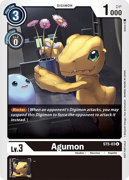 Image for Agumon (Official Tournament Pack Vol.3) (ST-5) (ST5-03 U) - Digimon Card Game